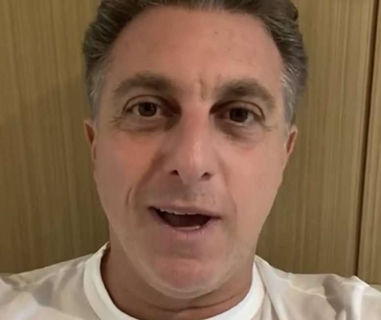 O apresentador da TV Globo, Luciano Huck