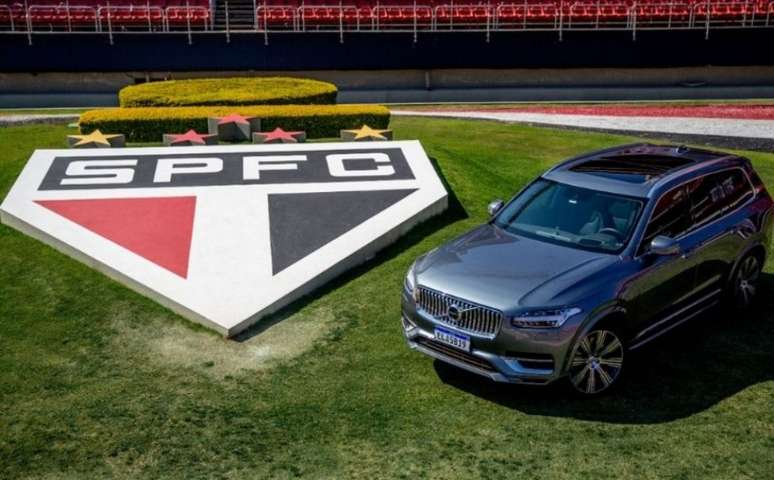 São Paulo e Volvo anunciam parceria (Foto: Igor Amorim/saopaulofc.net)