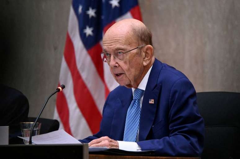 Ex-secretário de Comércio dos EUA Wilbur Ross
 14/9/2020   REUTERS/Erin Scott