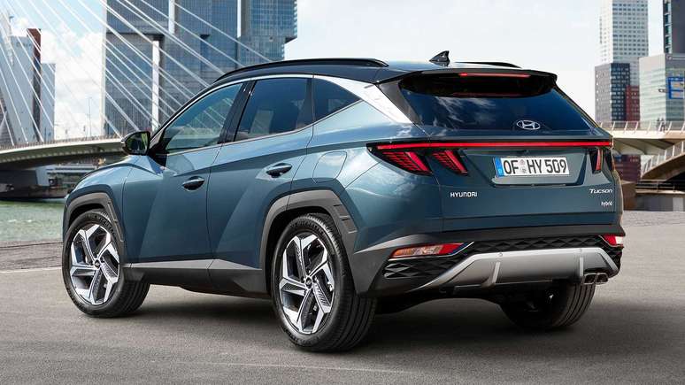 Novo Hyundai Tucson conta com visual ousado.