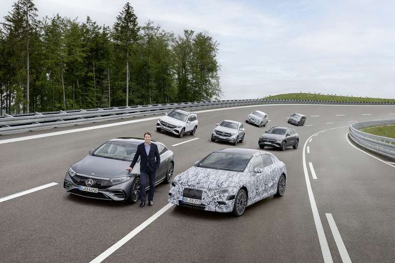 Mercedes-Benz quer se tornar 100% elétrica até 2030.