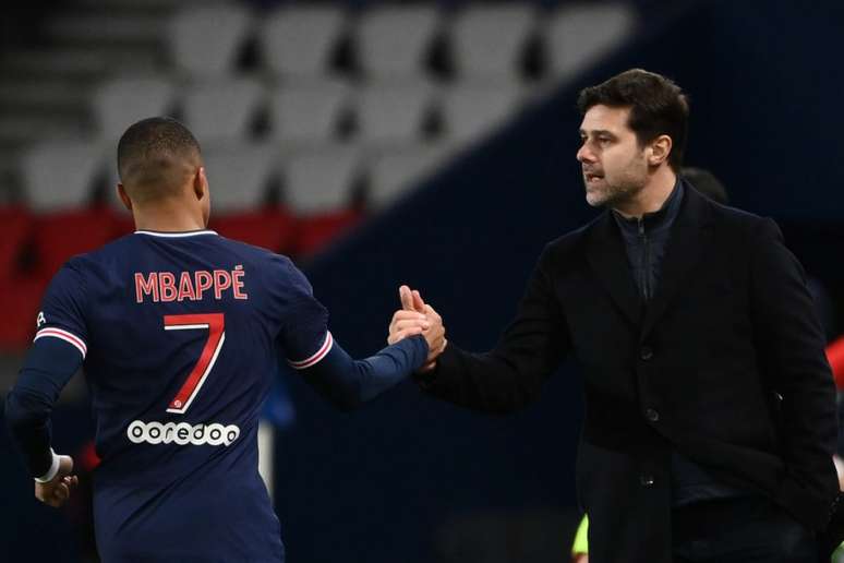 Mbappé foi o principal nome do PSG na temporada 2020/21 (Foto: FRANCK FIFE / AFP)