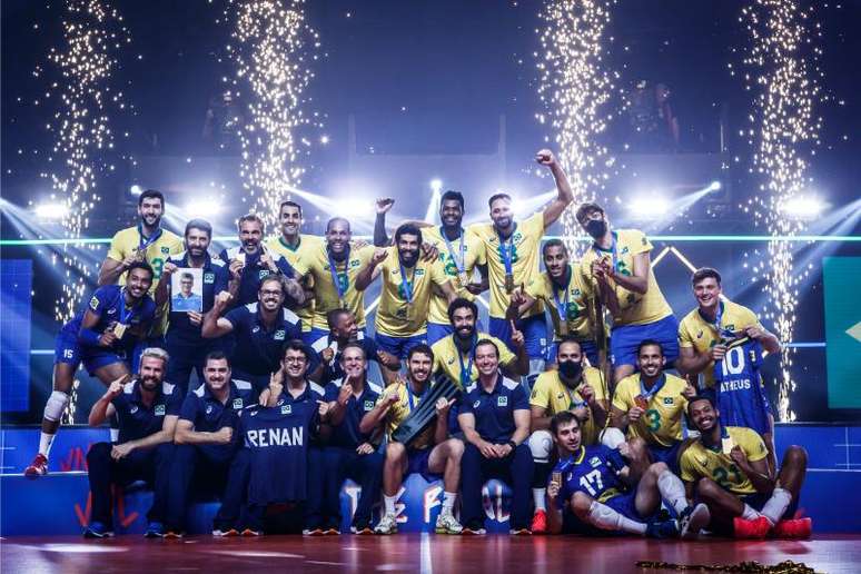 Campeão da Liga das Nações, Brasil estreia nesta sexta-feira na Olimpíada Divulgação/FIVB