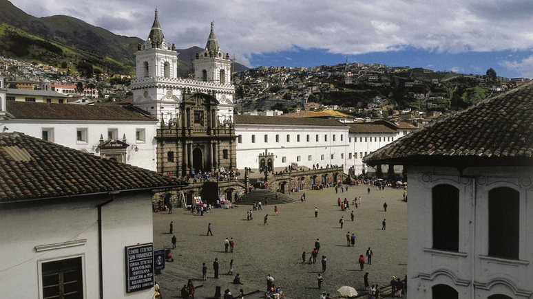 Quito foi declarada Patrimônio da Humanidade pela UNESCO há 43 anos.