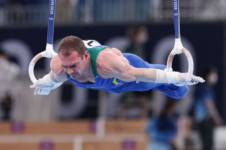 Zanetti vai em busca da terceira medalha olímpica nas argolas (Foto: Ricardo Bufolin/CBG)