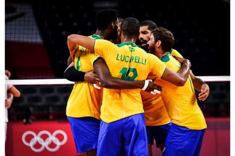 Brasil passou pela Tunísia na estreia em Tóquio (Foto: Divulgaãção/FIVB)