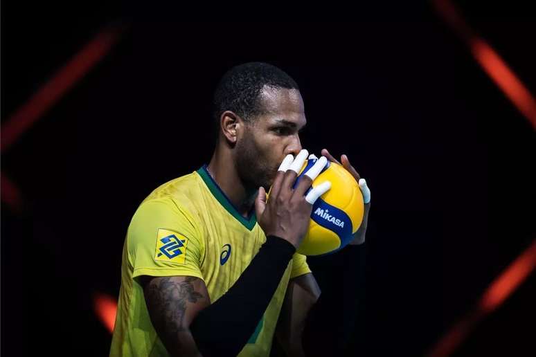 Yoandy Leal em jogo pela Seleção Brasileira Reprodução Facebook/Yoandy Leal Hidalgo