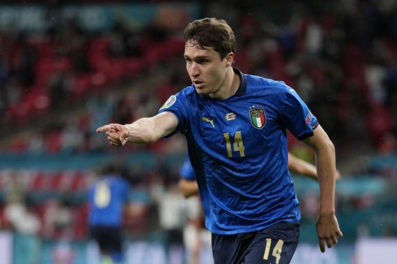 Chiesa marcou dois gols na campanha vitoriosa da Itália na Euro (Foto: FRANK AUGSTEIN / POOL / AFP)