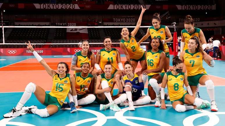 No vôlei feminino, Brasil vence Coreia do Sul na estreia olímpica