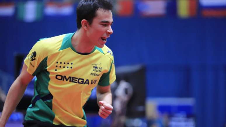 Hugo Calderano é esperança de medalha para o Brasil (Foto: ITTF)
