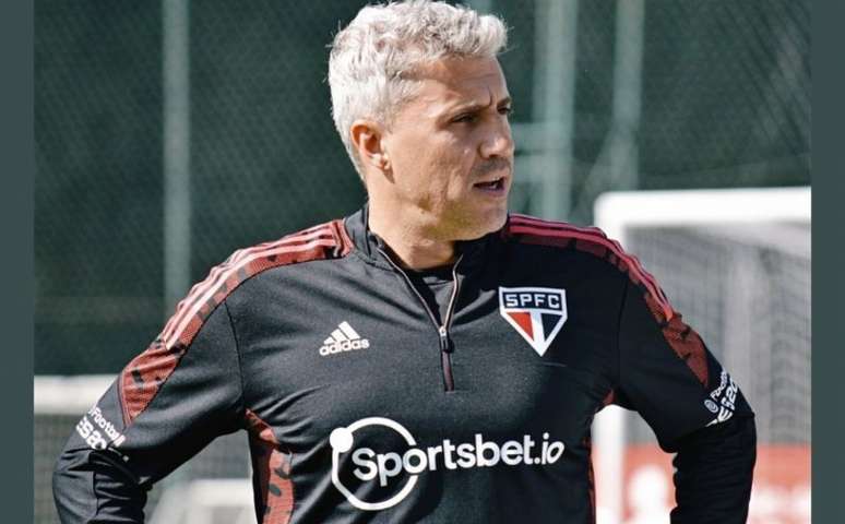 Crespo tentará manter série invicta do São Paulo diante do Flamengo (Foto: Erico Leonan / saopaulofc)