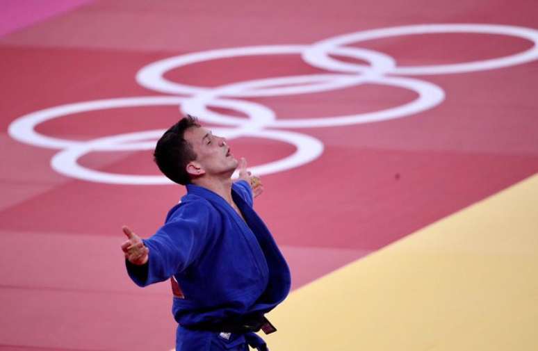 Daniel Cargnin comemora bronze nos Jogos Olímpicos de Tóquio Gaspar Nóbrega/COB