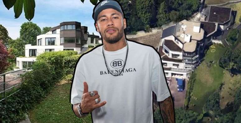 Neymar Jr. foi morar em um paraíso particular nos arredores de Paris, mas tem seu sossego ameaçado