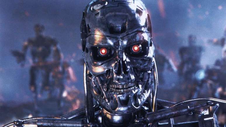 O medo do Ocidente de robôs foi cristalizado de forma mais poderosa na série 'Terminator'