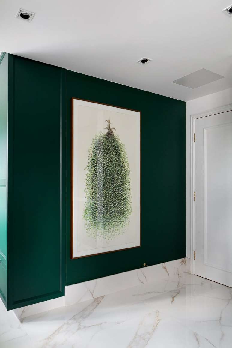 4. A cor verde transmite esperan&ccedil;a e consegue levar um ar mais fresco. Foto: Fellipe Lima