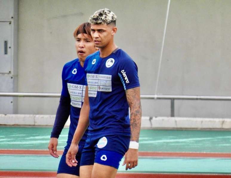 Luiz Fernando chegou recentemente ao FC Osaka (Foto: Divulgação / FC Osaka)