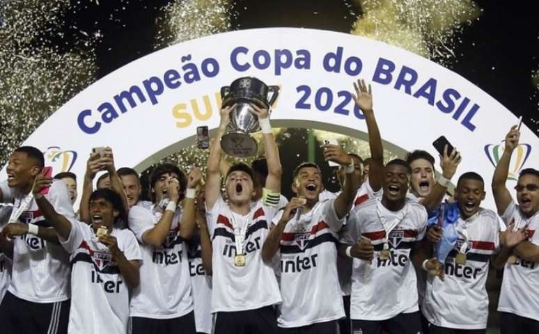 O São Paulo é o atual campeão da Copa do Brasil Sub-17 (Foto: Marcos de Paula)