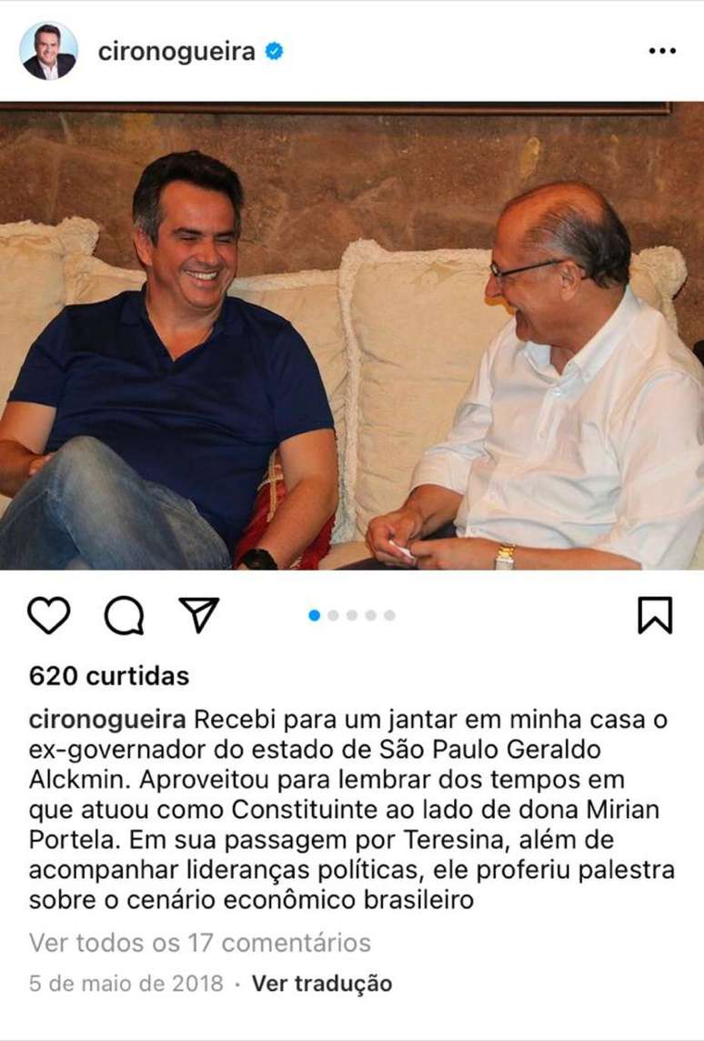 Antes da Casa Civil de Bolsonaro Ciro Nogueira queria realizar os