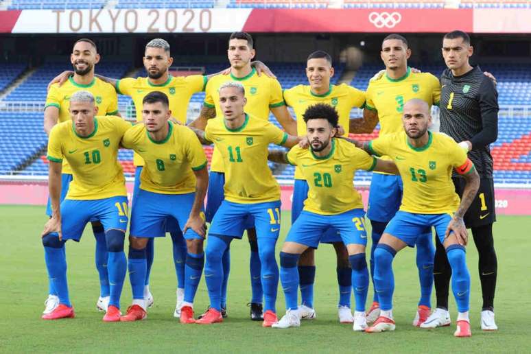 Seleção Brasileira tem quatro pontos nos Jogos Olímpicos de Tóquio (Foto: YOSHIKAZU TSUNO / AFP)