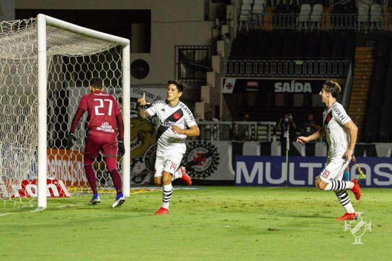 Cano marcou o 14º gol na temporada, seu 38º com a camisa do Vasco da Gama (Vitor Brügger/Vasco)