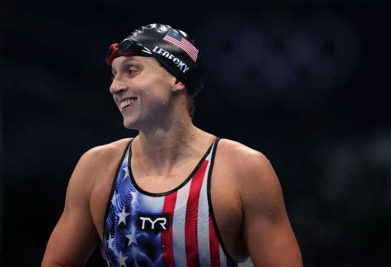 Katie Ledecky conquista o primeiro ouro dos 1500m livre feminino da natação (Foto: FINA)