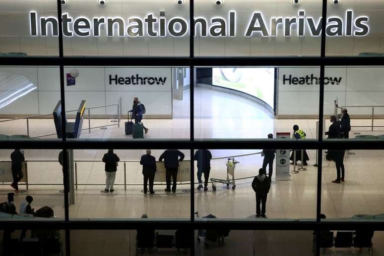 Aeroporto de Heathrow, em Londres, Reino Unido
18/01/2021 REUTERS/Henry Nicholls