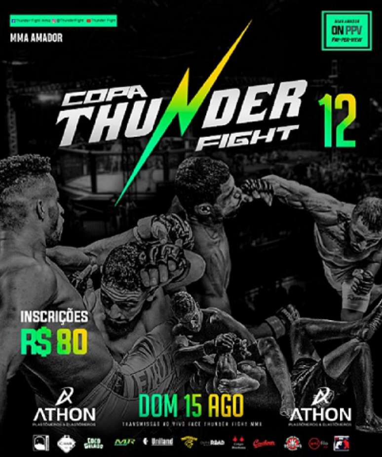 Próxima edição da Copa Thunder vai acontecer no dia 15 de agosto (Foto: Divulgação)
