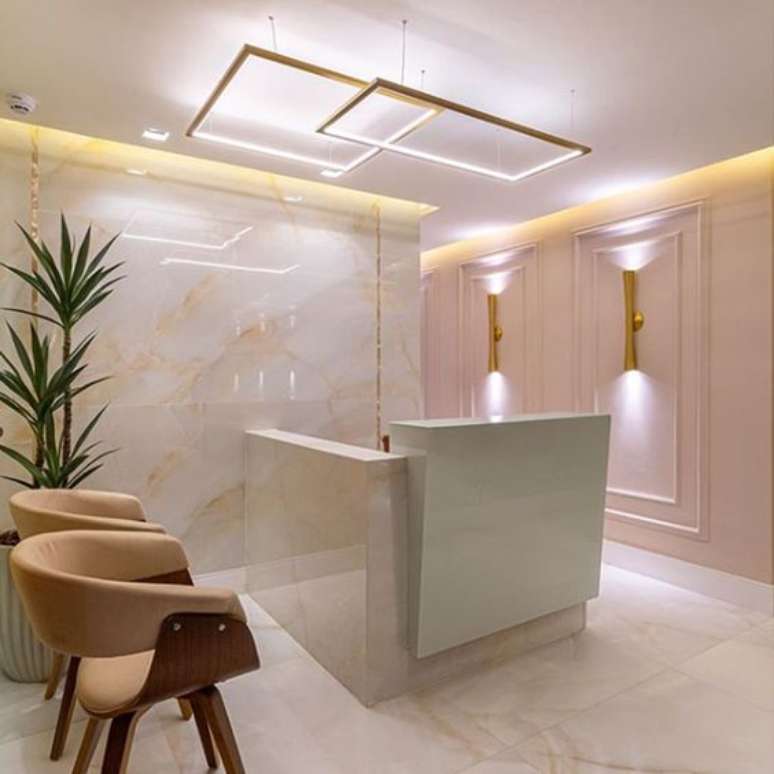 26. Cadeiras confort&aacute;veis para sala de espera pequena &ndash; Foto Cadastro Lantai