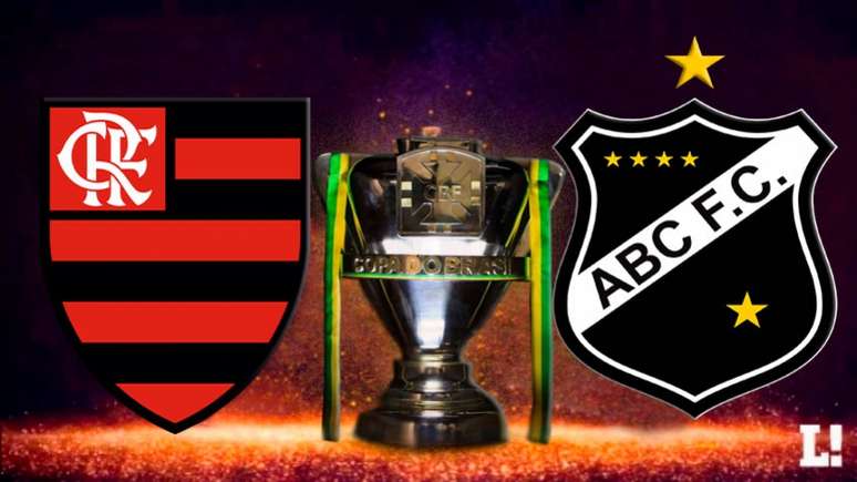 Flamengo e ABC medem forças pelas oitavas da Copa do Brasil (Foto: Arte LANCE!)