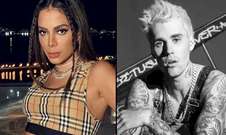 Fotos: Reprodução | Instagram | @anitta | @justinbieber