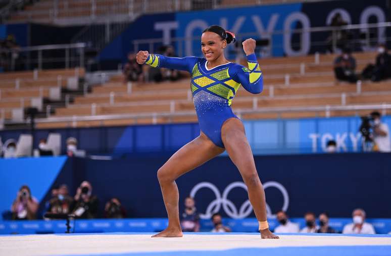 Rebeca Andrade é medalha de prata