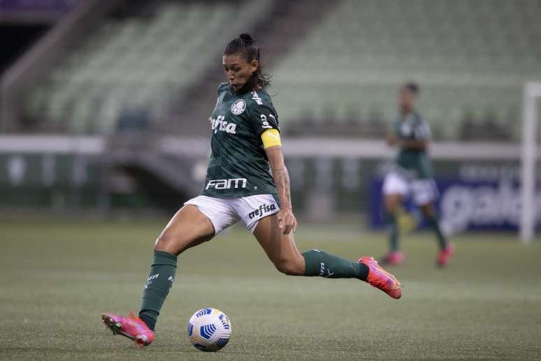 Bia Zaneratto foi a estrela do ataque do Palmeiras na primeira fase do Brasileirão (Crédito: Lucas Figueiredo/CBF)