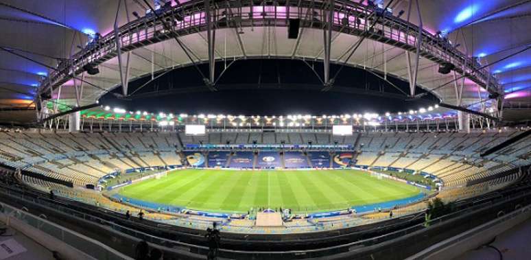 Maracanã recebeu público na final da Copa América (Foto: Reprodução / Twitter: Maracanã)