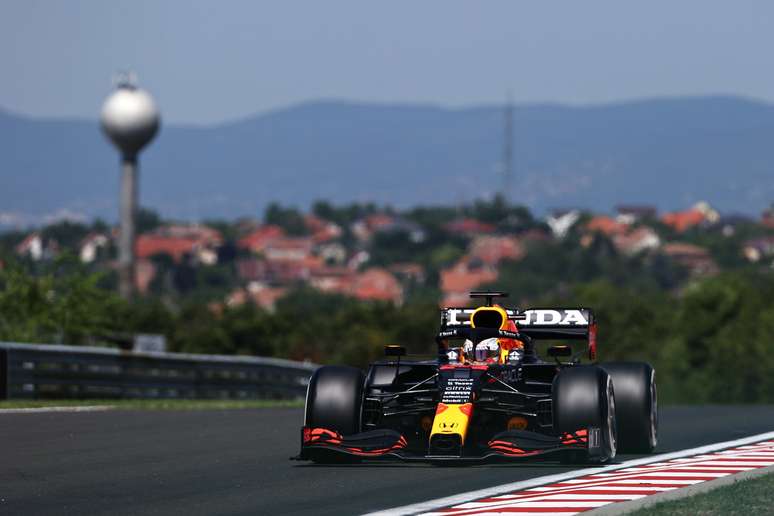 Max Verstappen comandou a tabela de tempos do GP da Hungria de F1 
