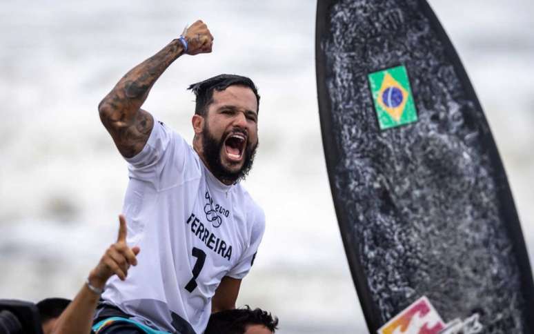 Ítalo Ferreira foi medalhista de ouro na primeira edição do surfe nos Jogos Olímpicos (Jonne Roriz/COB)