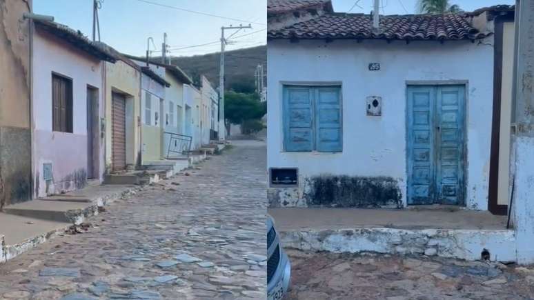 Sertaneja mostrou local onde morou na inf&acirc;ncia.