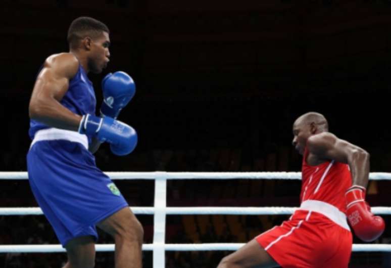 Abner Teixeira, nos Jogos Pan Americanos de Lima (Foto: AFP)