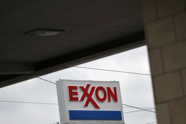 Logo da Exxon em Houston
30/4/2019  REUTERS/Loren Elliott