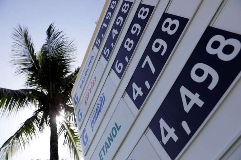 Pre&ccedil;os de gasolina no Rio de Janeiro, Brasil. 
09/03/2020 
REUTERS/Ricardo Moraes