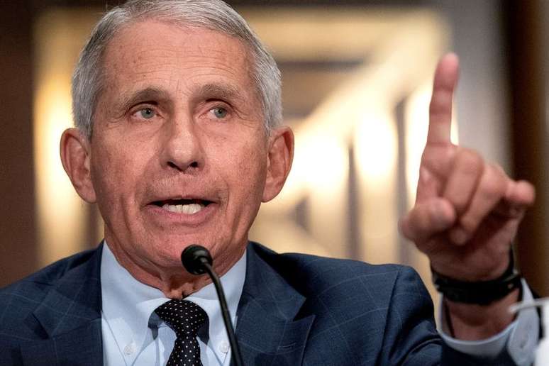 Anthony Fauci durante audiência no Senado dos EUA
20/07/2021 Stefani Reynolds/Pool via REUTERS