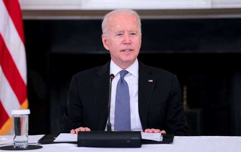 Presidente dos EUA, Joe Biden, durante encontro com líderes cubano-americanos na Casa Branca
30/07/2021
REUTERS/Evelyn Hockstein