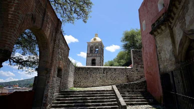 Conjunto franciscano do mosteiro e catedral de Nossa Senhora da Assunção em Tlaxcala, México