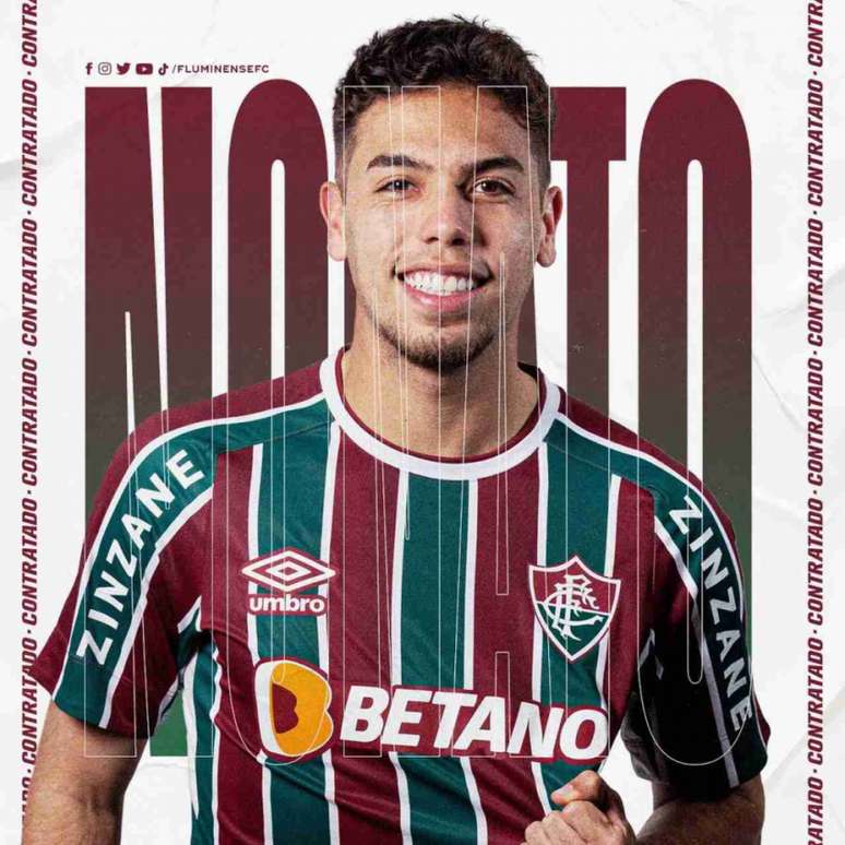 Nonato é reforço do Fluminense para a temporada (Foto: Divulgação/Fluminense)