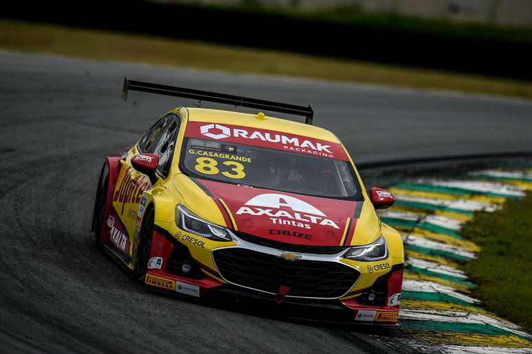 Gabriel Casagrande venceu a corrida 1 da Stock Car neste domingo em Interlagos 