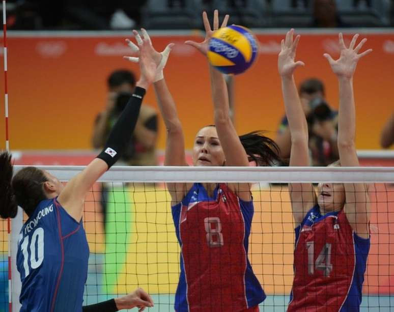 Goncharova é uma das melhores bloqueadoras do vôlei feminino (Foto: Divultação FIVB)