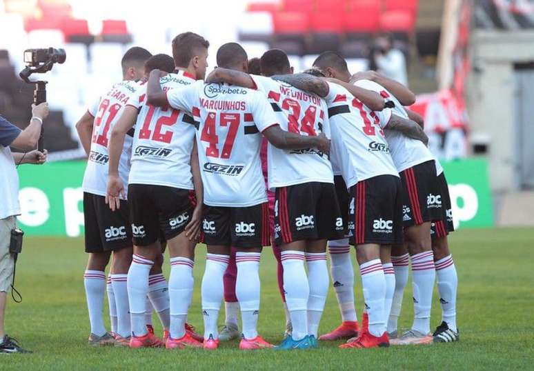 São Paulo teve altos e baixos depois da conquista do Paulistão (Foto: Rubens Chiri/São Paulo FC)