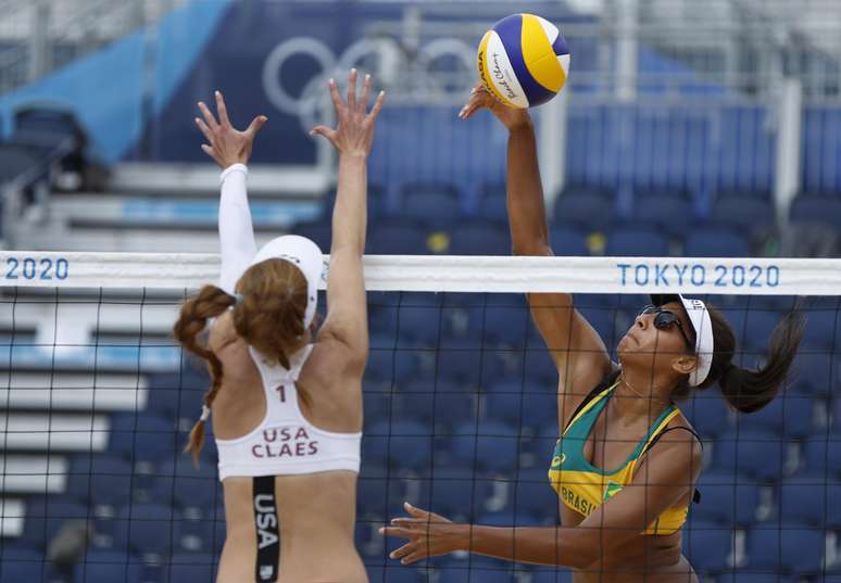 Brasileiras enfrentam time dos EUA no vôlei de praia