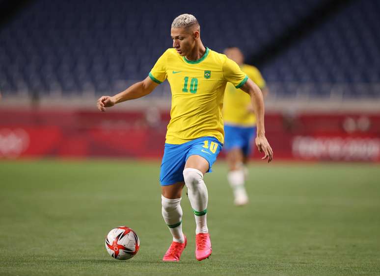 Richarlison é o artilheiro do Brasil na Olimpíada