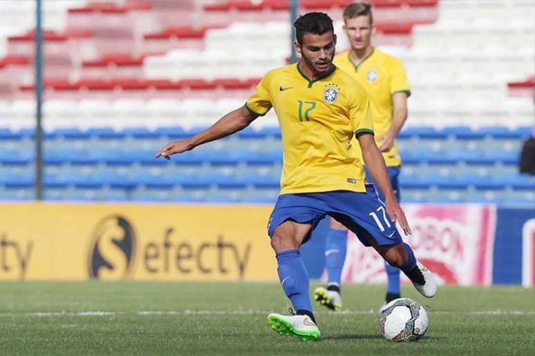 Thiago Maia esteve no elenco da Olimpíada do Rio e conquistou ouro inédito para o Brasil no futebol (Rafael Ribeiro / CBF_