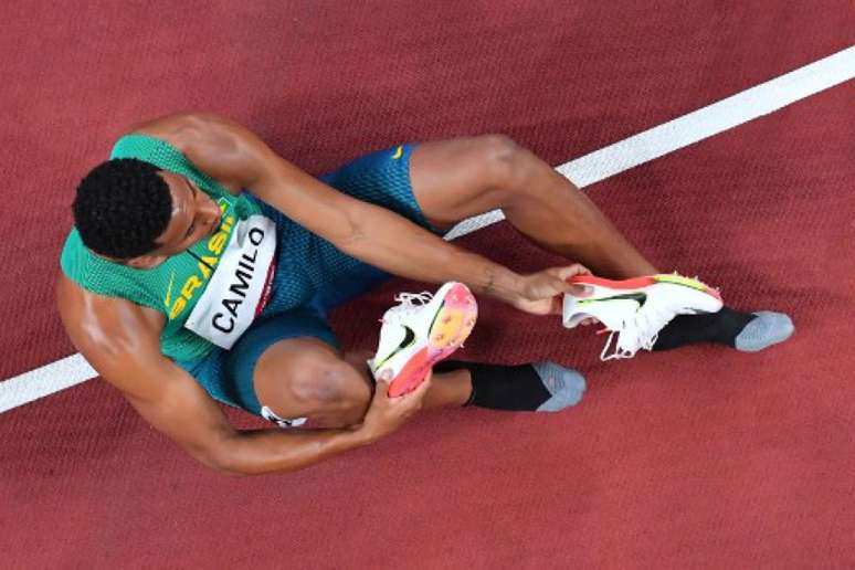 Paulo está nas semifinais dos 100m rasos, a prova mais nobre do atletismo (Foto: Divulgação/Twitter Time Brasil)
